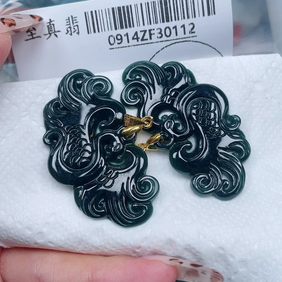 吊坠(不含链)未镶嵌翡翠