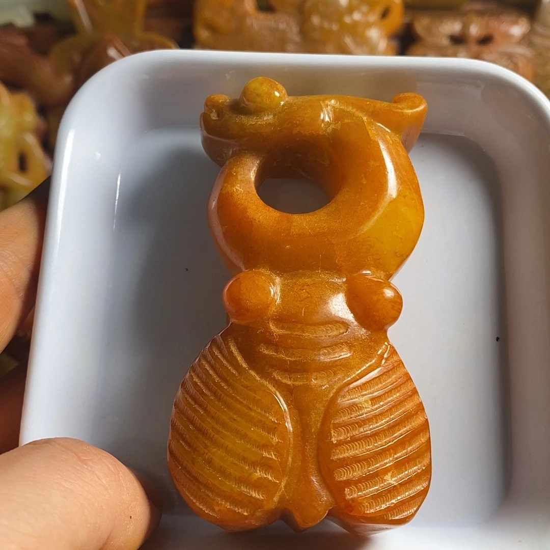 岫岩老玉（透闪石质玉）未镶嵌挂件