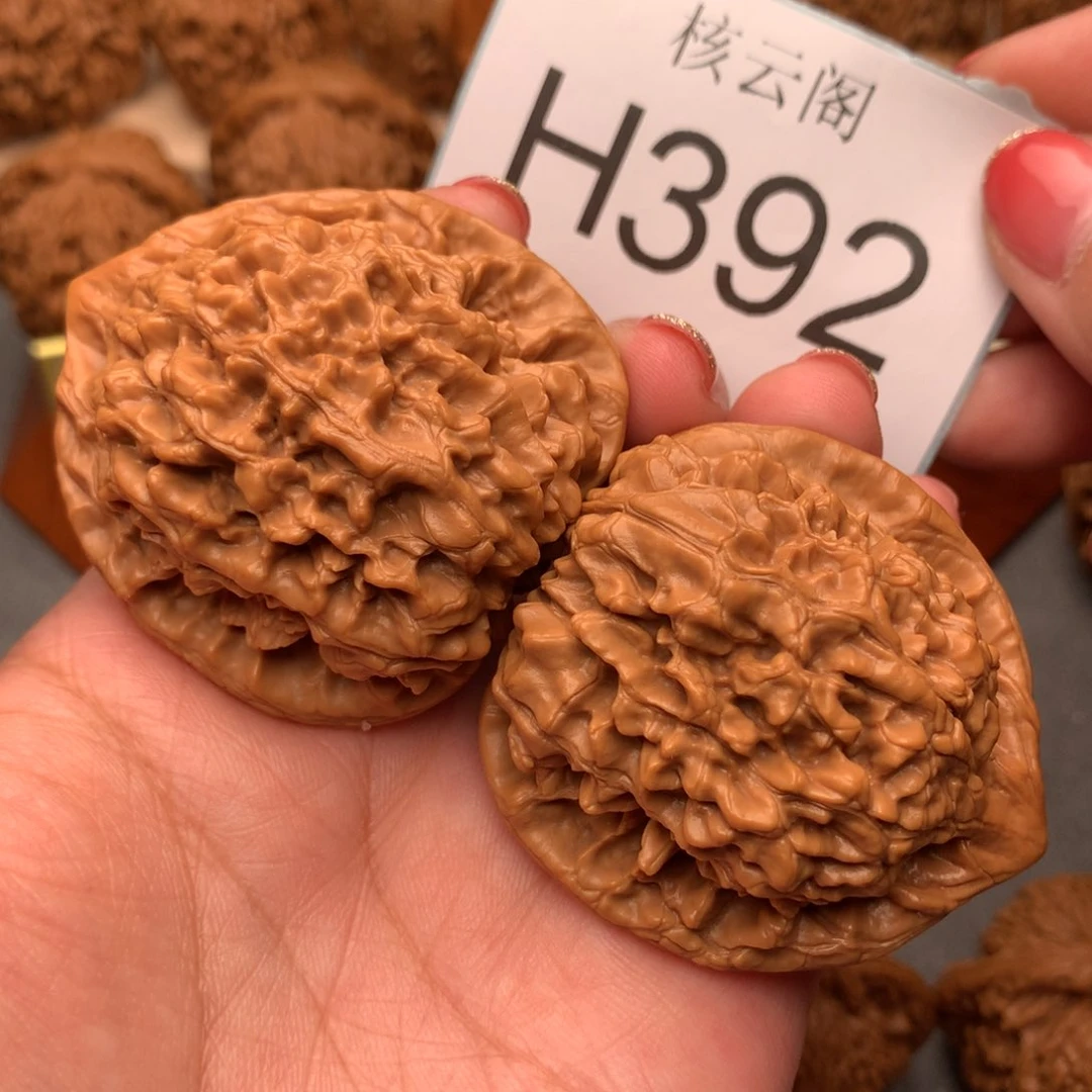 文玩核桃把件47官帽