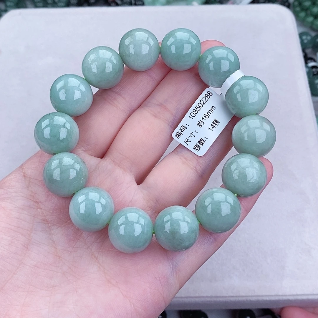翡翠未镶嵌毛衣链