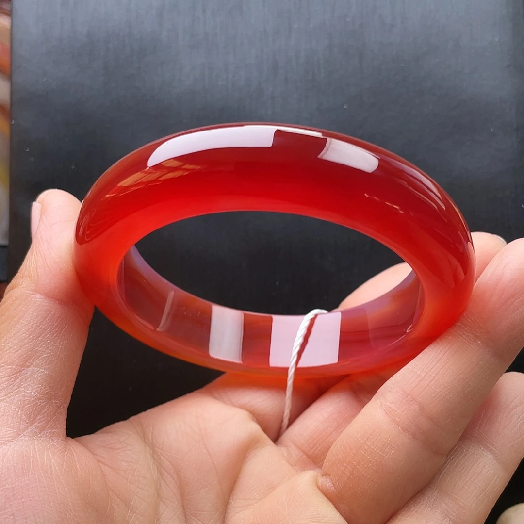 玛瑙/玉髓未镶嵌手镯58.8圈口