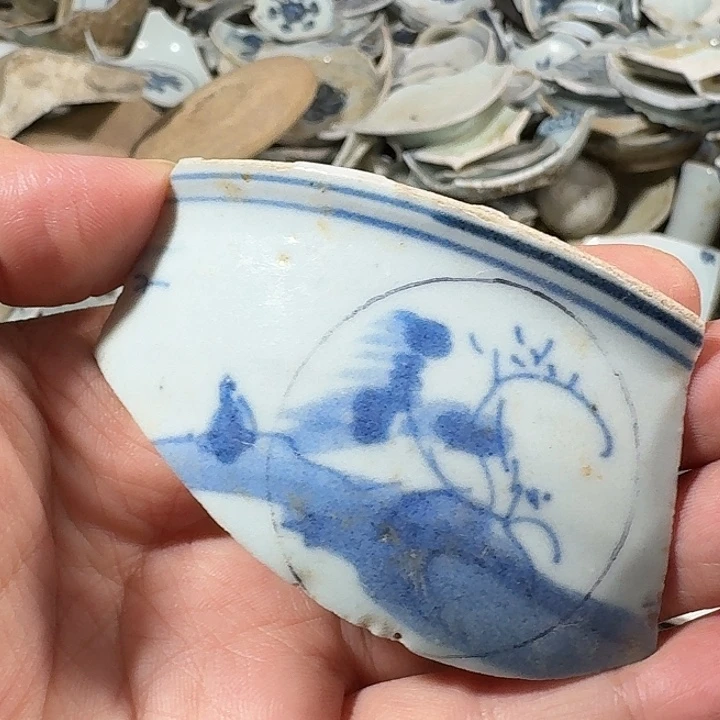 瓷片瓷片标本，顺丰包邮