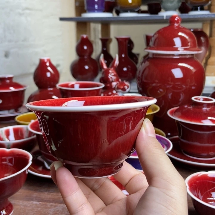 景德镇名陶坊原矿郎红