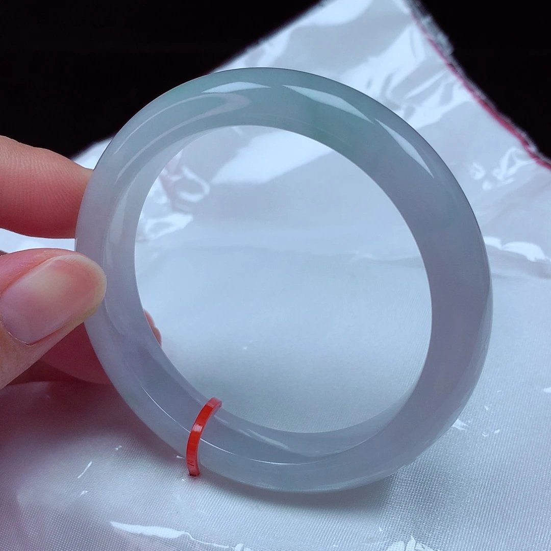 翡翠未镶嵌手镯55圈