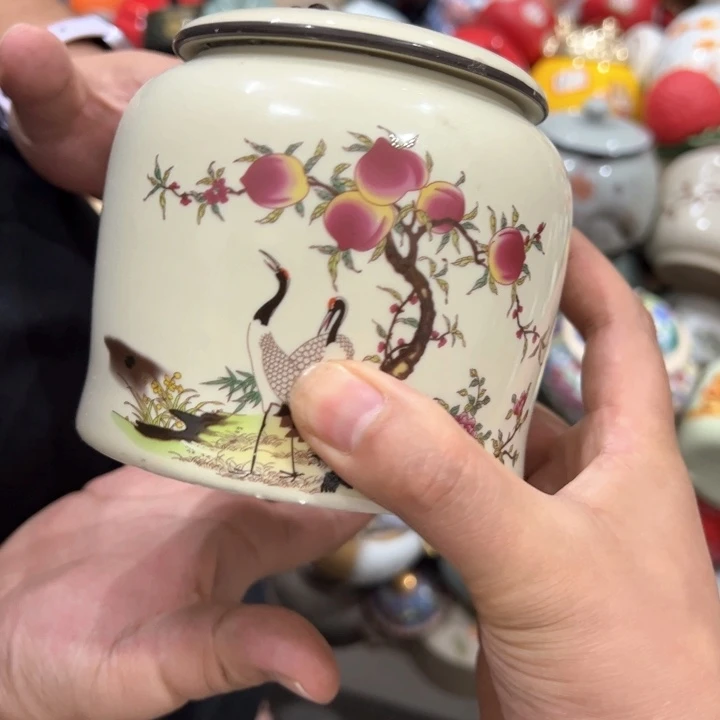 瑕疵福利品陶瓷茶叶罐