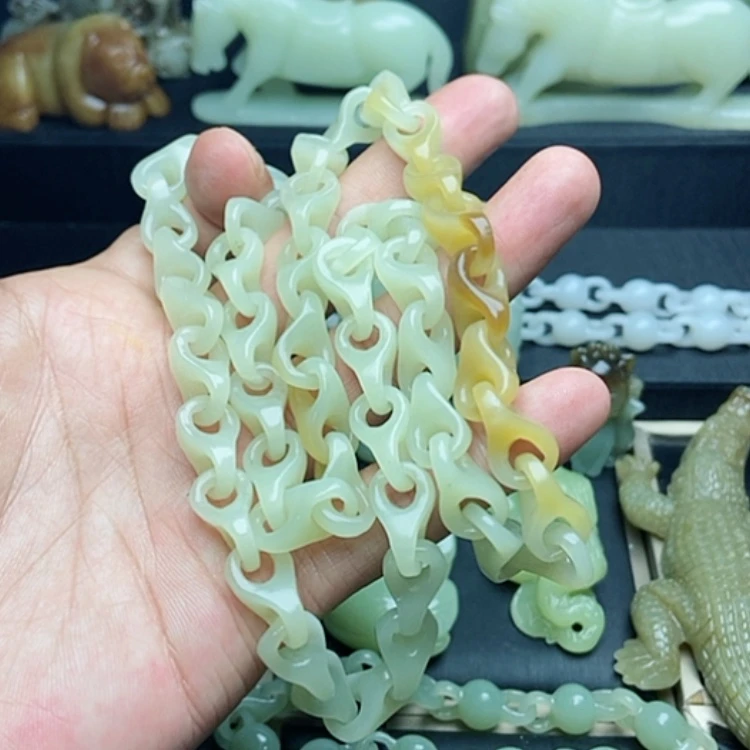 【闪购商品】和田玉颈饰未镶嵌展*