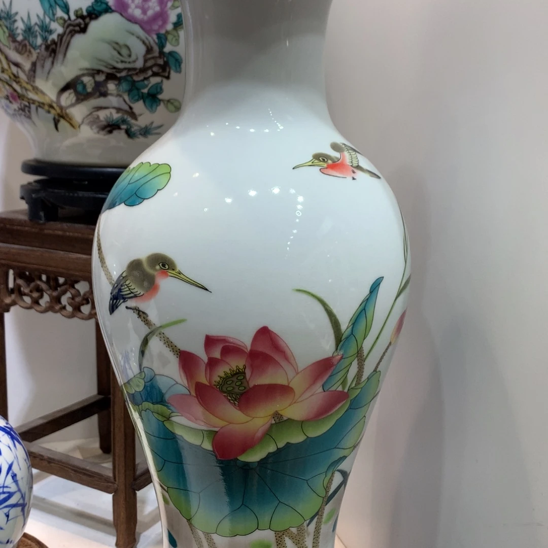 景德镇陶瓷花瓶摆件