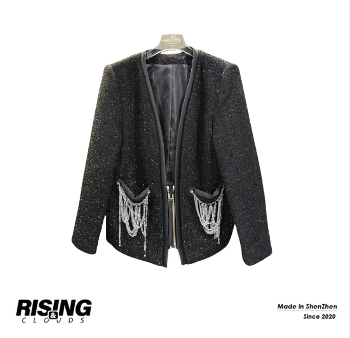 RISING&CLOUDS现【小云姐】深圳南油休闲时尚小香外套120019