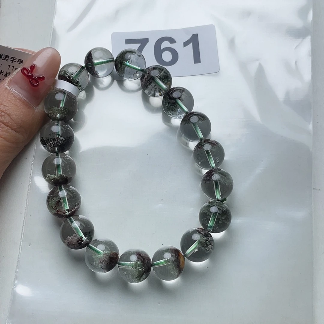 水晶手串761。未镶嵌