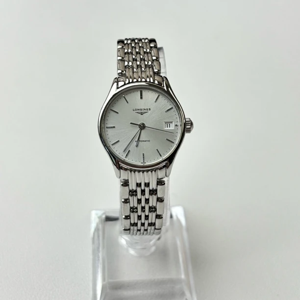 95新 Longines/浪琴 G0472/自动机械瑞士名表/表径25mm简约气质