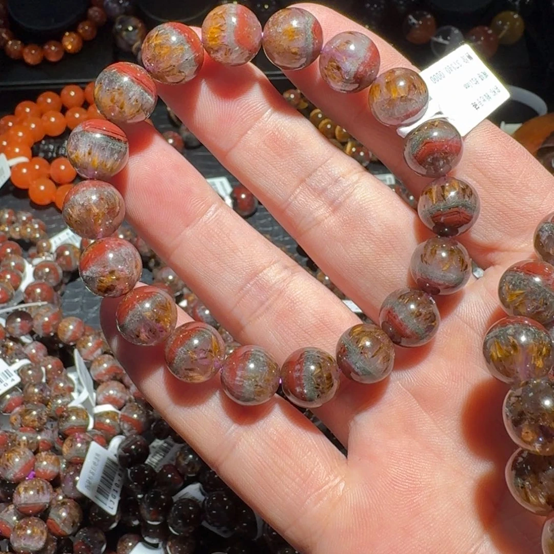 水晶手链未镶嵌极光金多多11