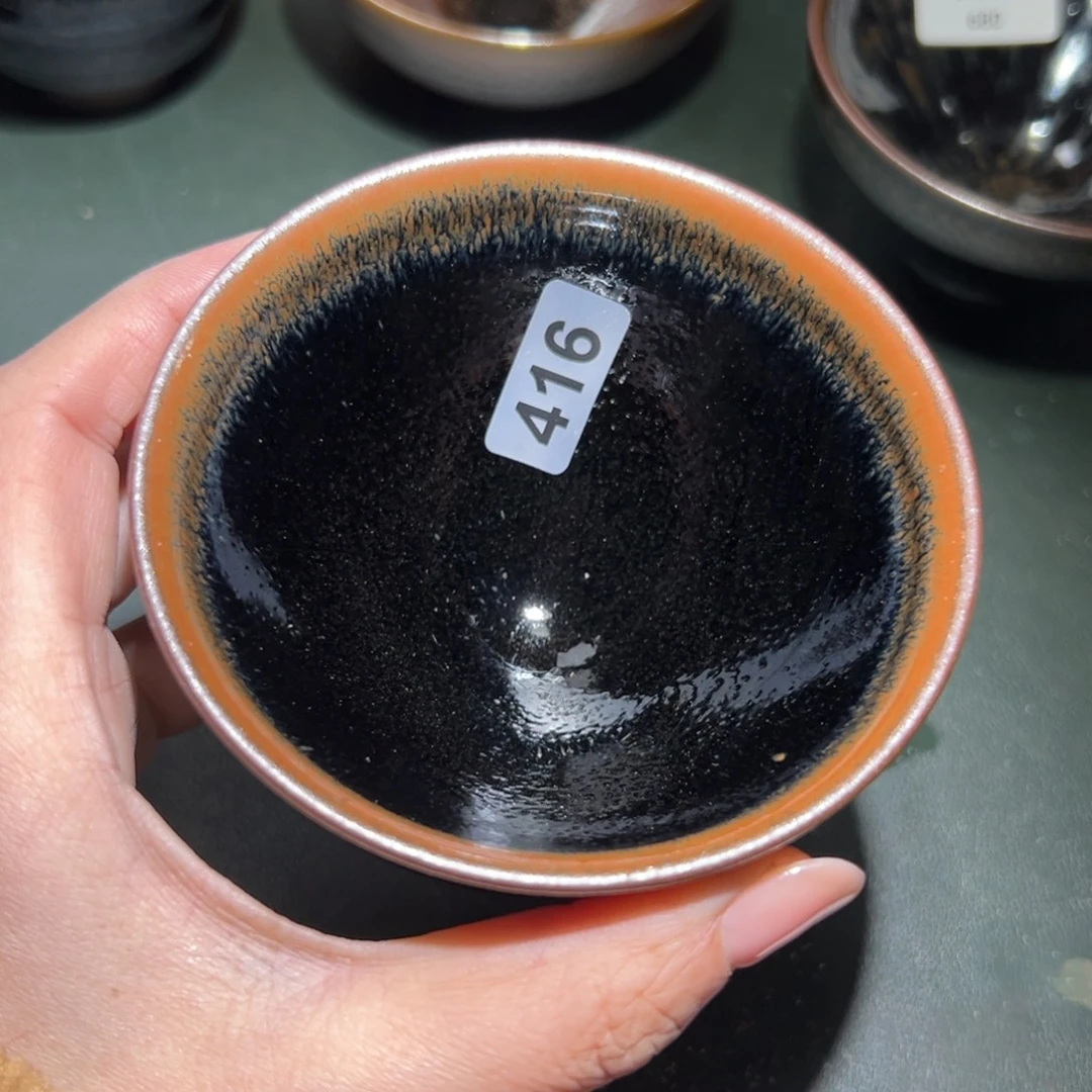 茶盏全手工原矿原釉建盏