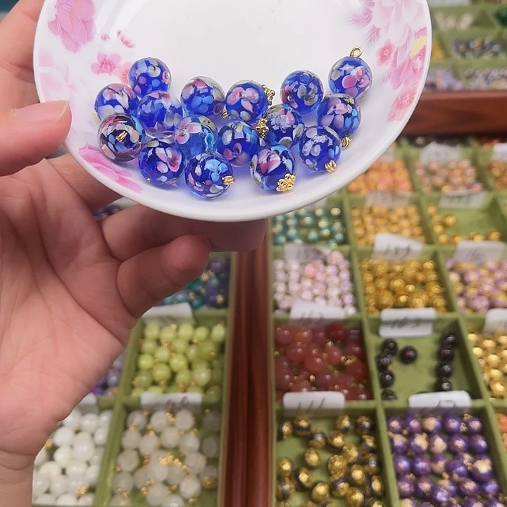 珐琅非遗传承手工旗袍圆珠扣