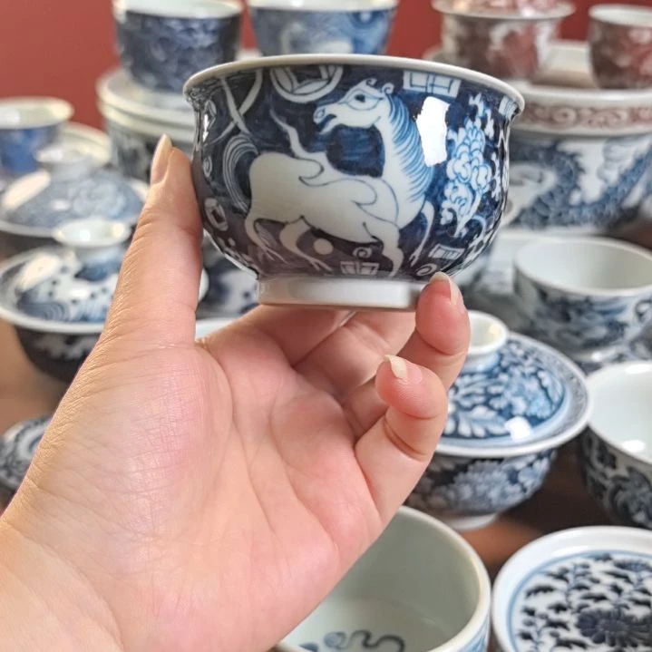 【闪购商品】景德镇手绘杯杯杯