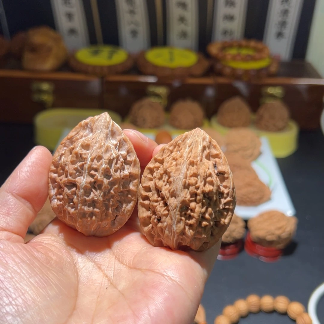 把件文玩核桃C*Tang bohu 虎头