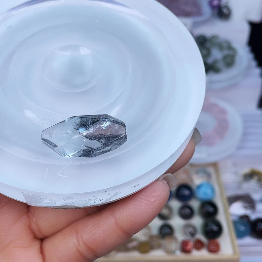 水晶水晶单珠  未镶嵌