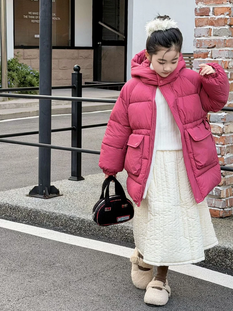 QY571 冬季女童外套 内里加毛