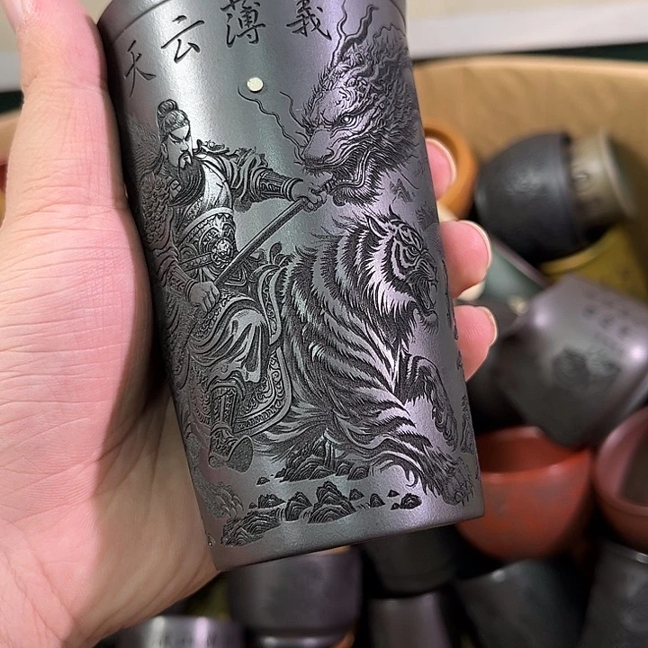 茶杯紫砂全手工紫砂主人杯