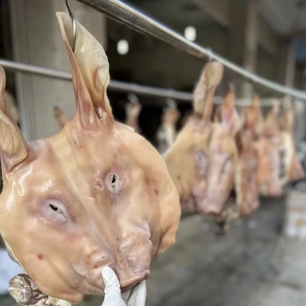 手工腌制风干咸猪头带舌带耳全套自然晾晒传统腊味咸香味