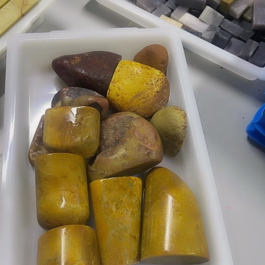 【闪购商品】青田石印石曾**海青田印石编号12