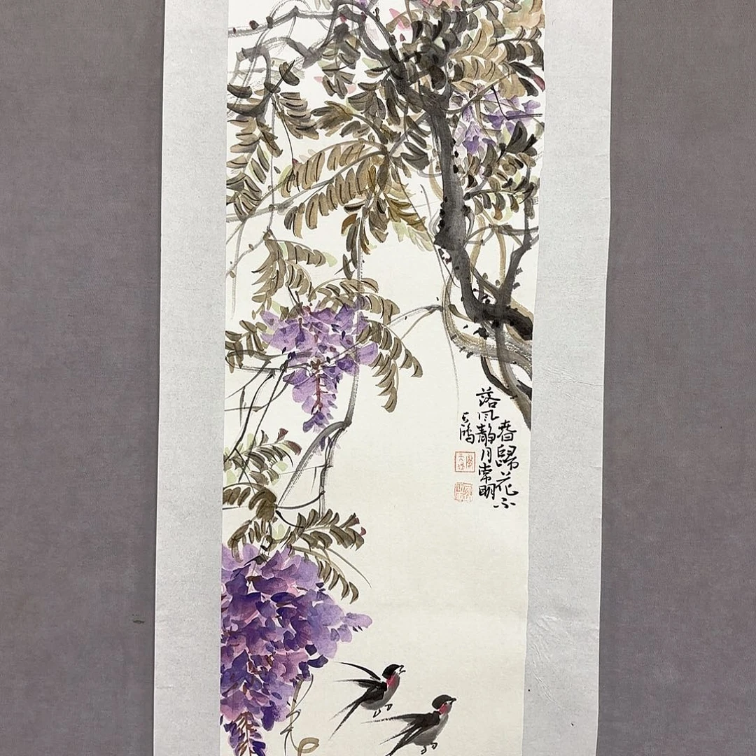 国画国画纯手绘作品请放心去藏