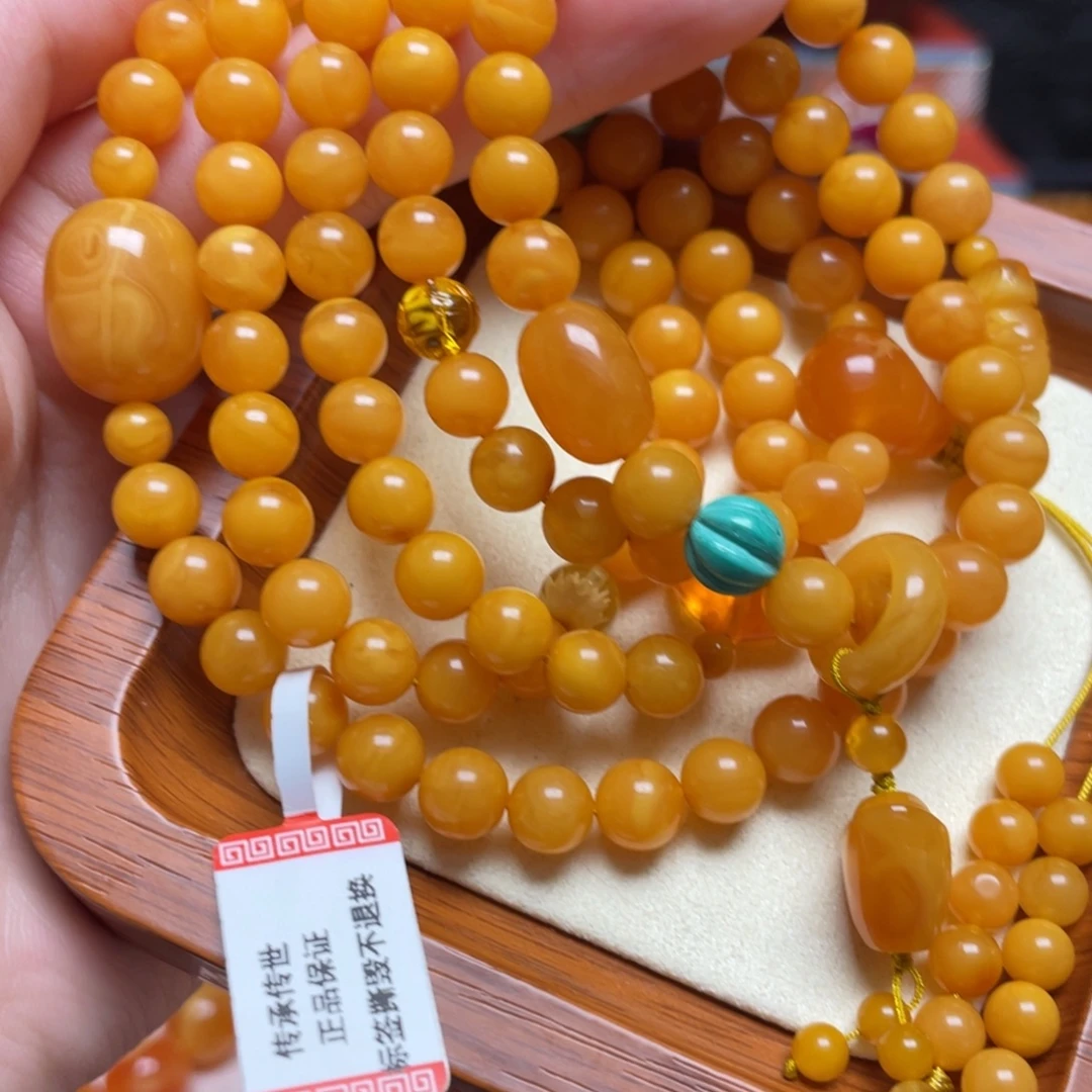手链蜜蜡未镶嵌手串