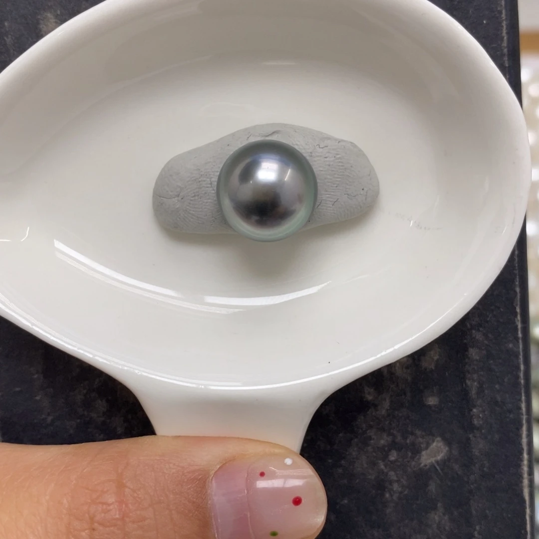 裸珠海水珍珠12.7
