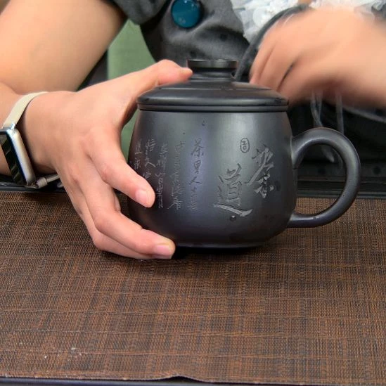 紫砂茶杯高货放漏
