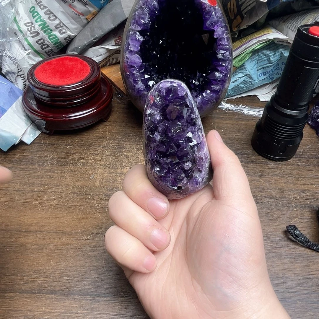 紫晶大型摆件（非配饰）未镶嵌