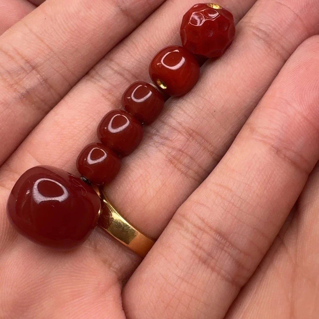 南红玛瑙未镶嵌配饰