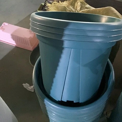 树脂青山7号5个带托军绿