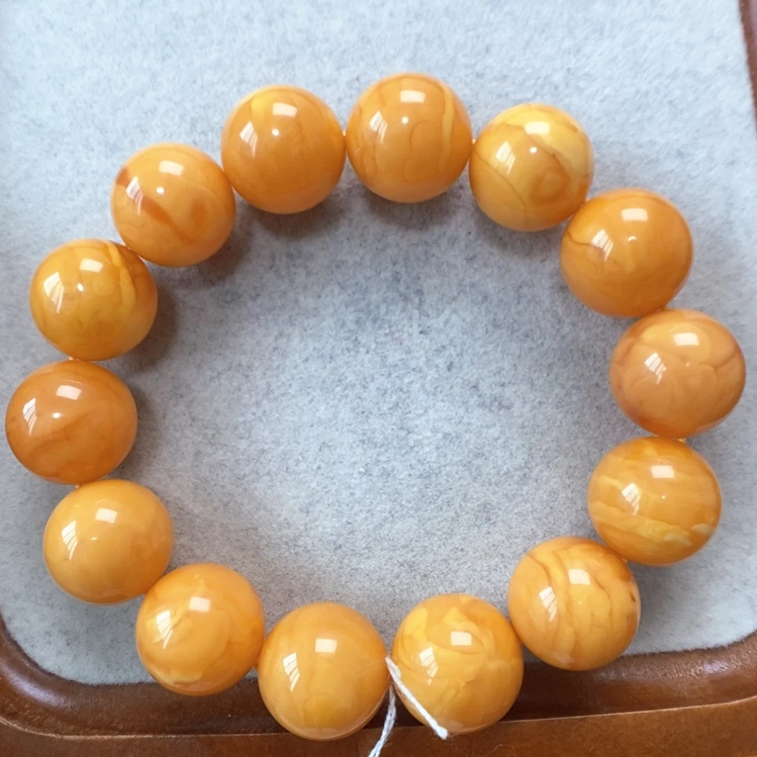 蜜蜡未镶嵌手串蜜蜡
