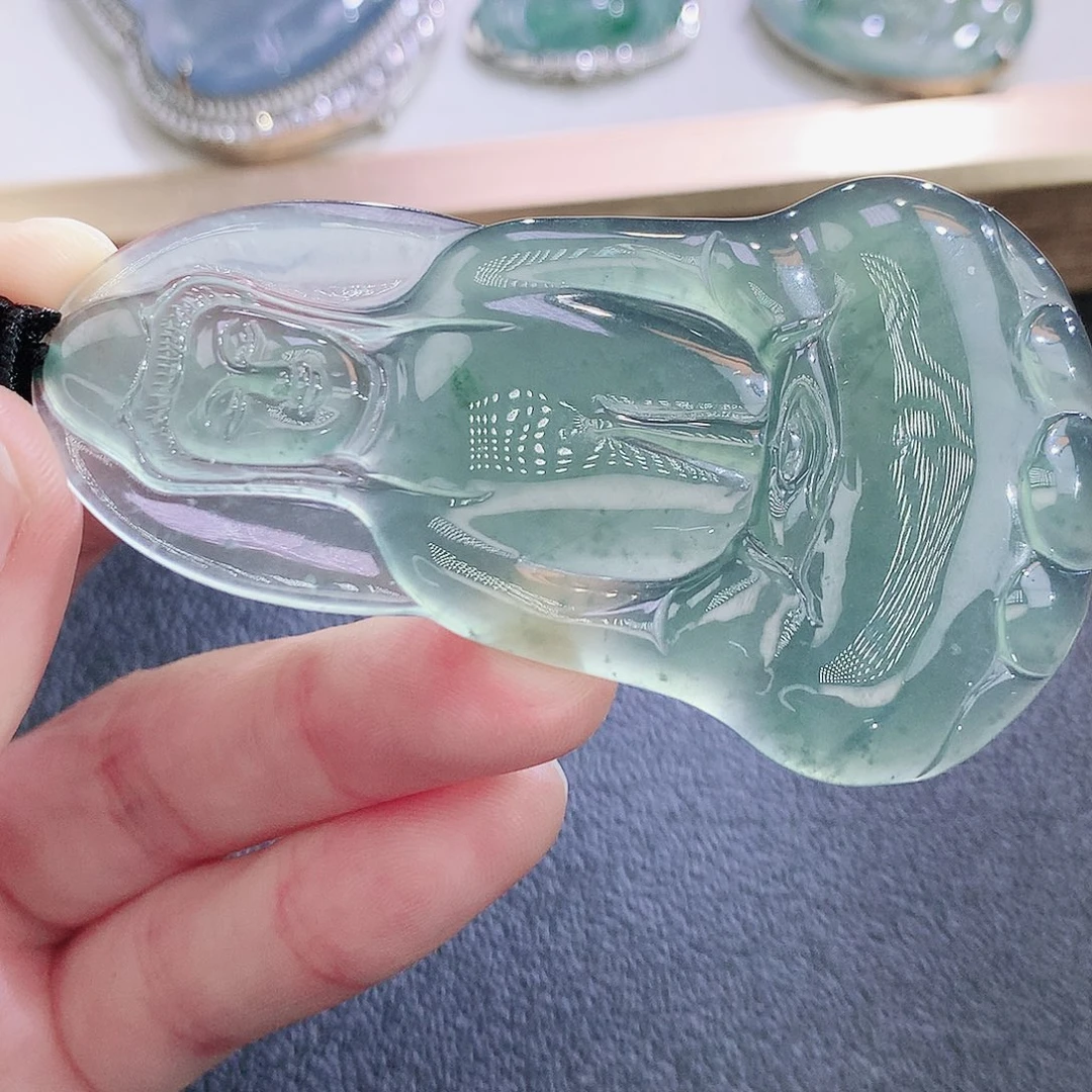 翡翠未镶嵌挂件翡翠