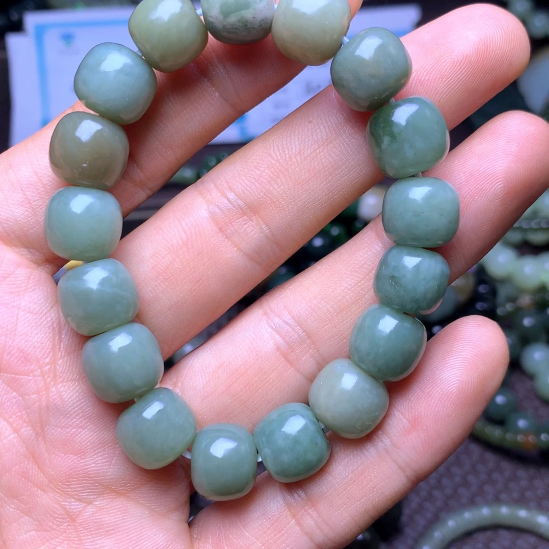 和田玉未镶嵌手串321