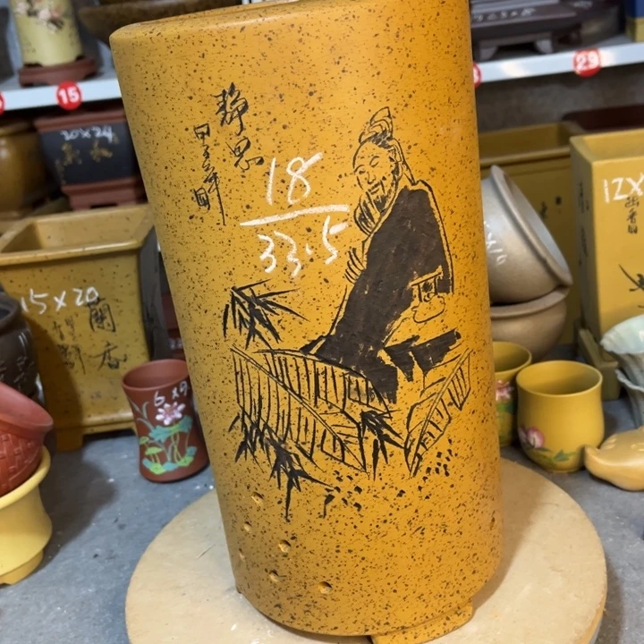 紫砂花盆紫砂花盆