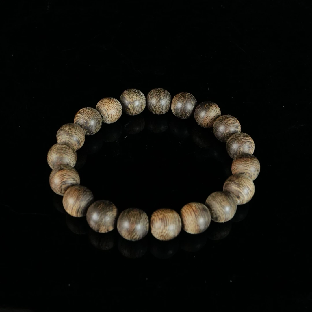B5764 达拉干软丝沉水沉香手串 1.1cm 13.4g