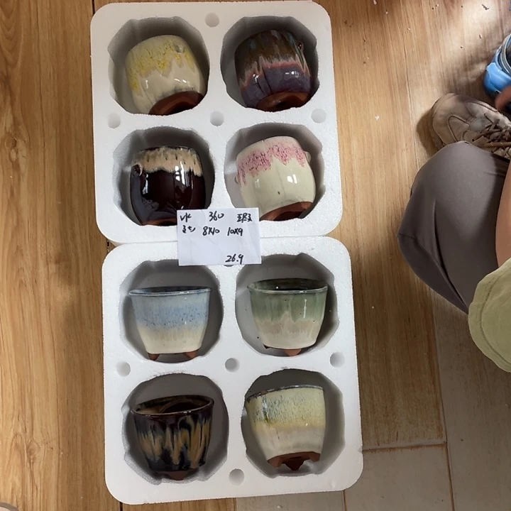 粗陶多肉花盆微瑕360