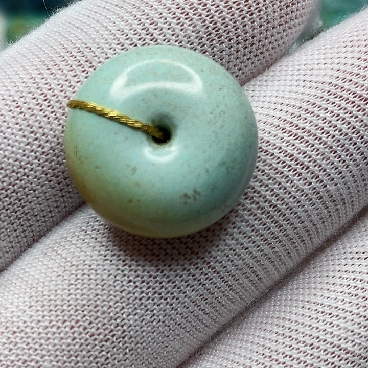 绿松石未镶嵌天然原矿 地大质检