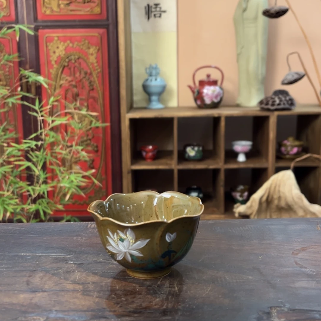 杯景德镇纯手工手绘陶瓷