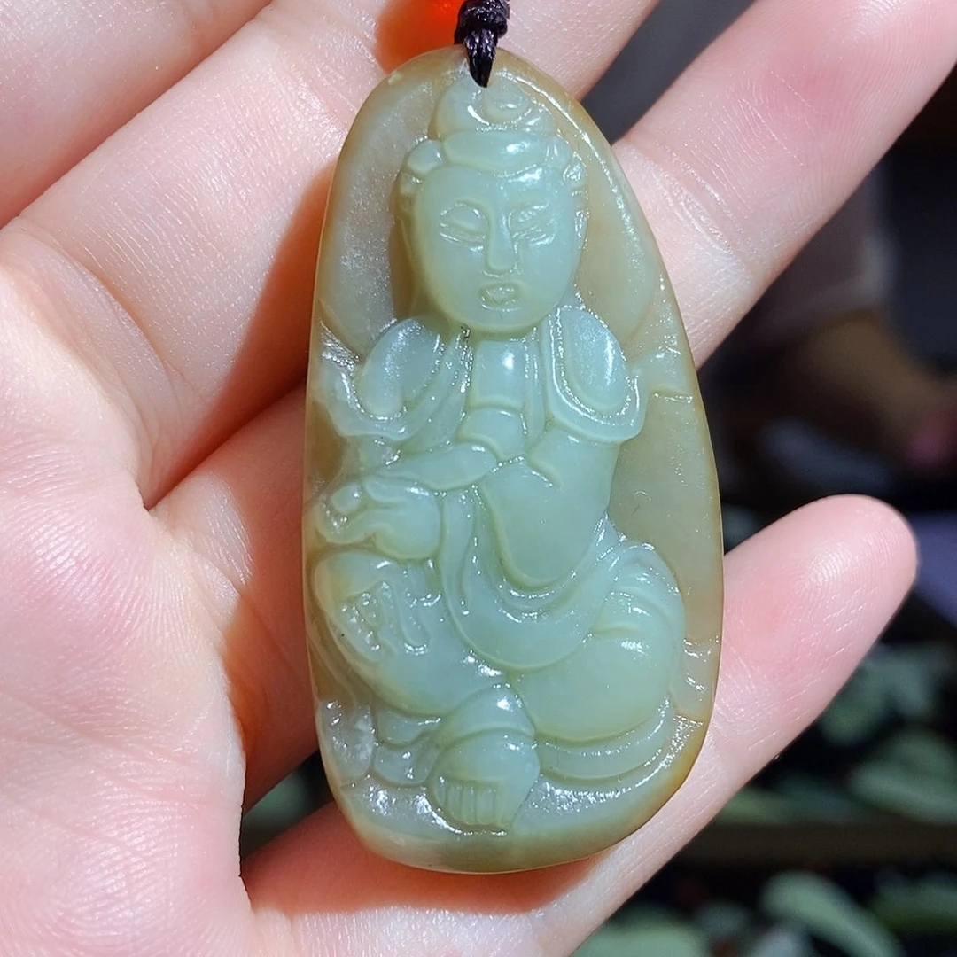 颈饰未镶嵌和田玉