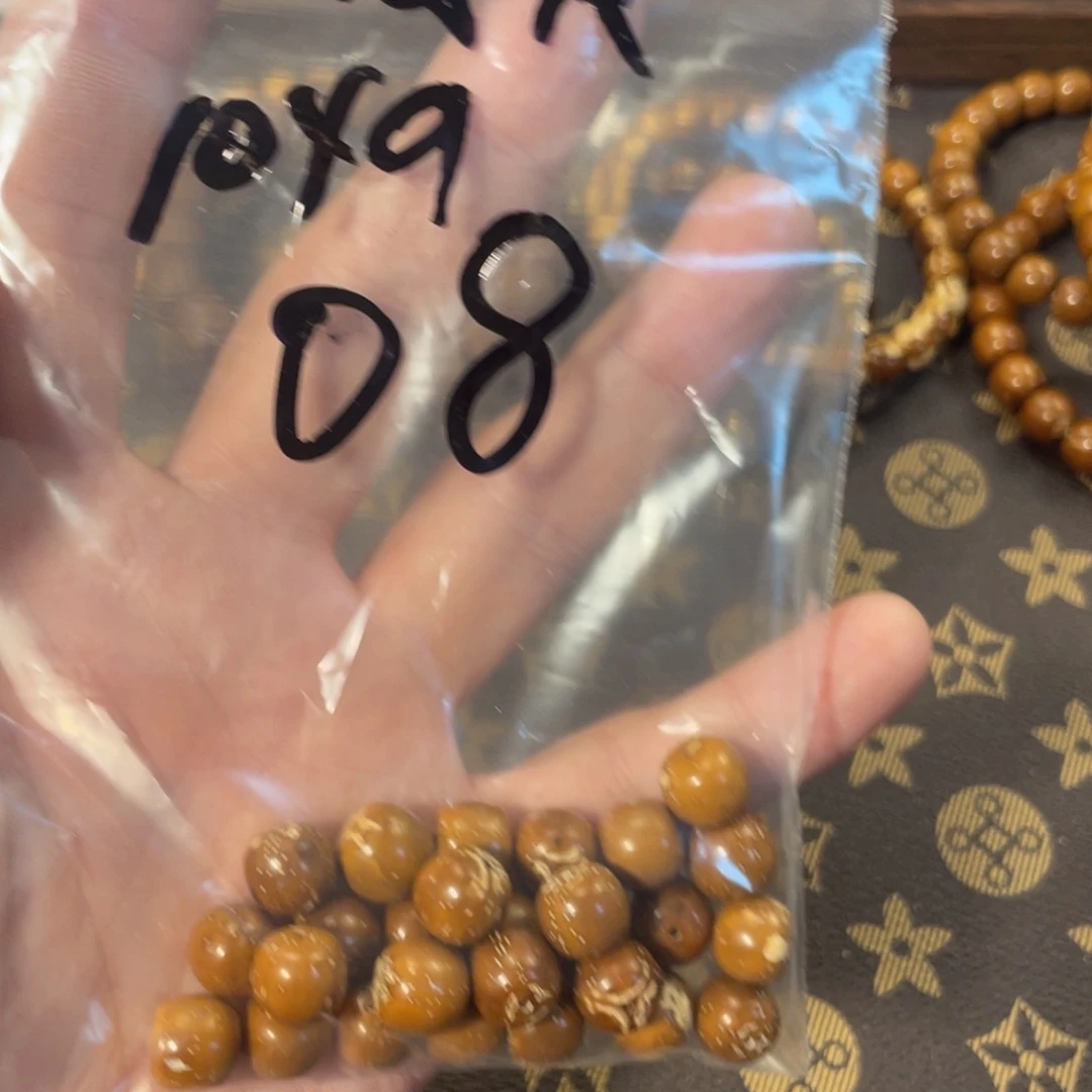 手串紫金鼠10×9实心散珠08