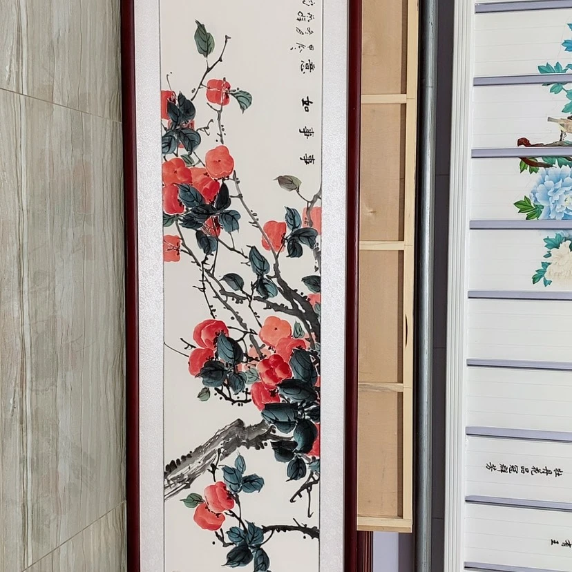 【闪购商品】国画书画作品带框165×50