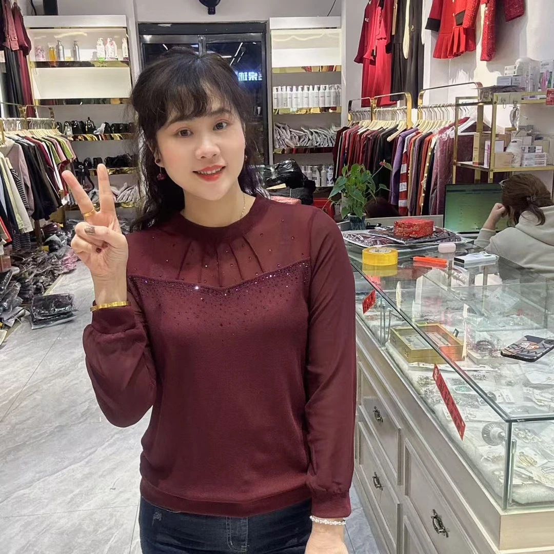 34-3375早春拼接T恤60长