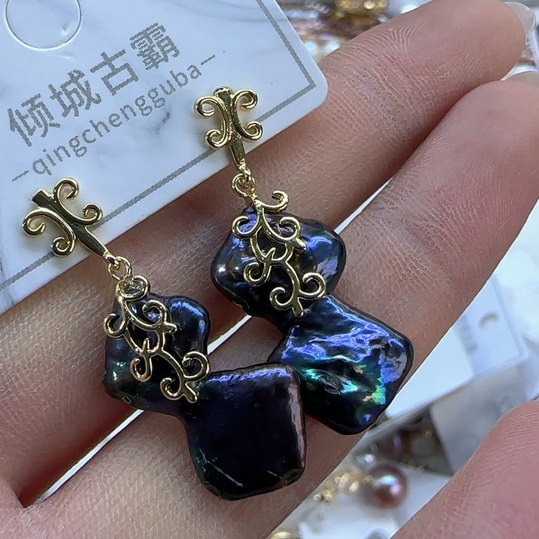 银S925镶嵌项链定制312淡水珍珠