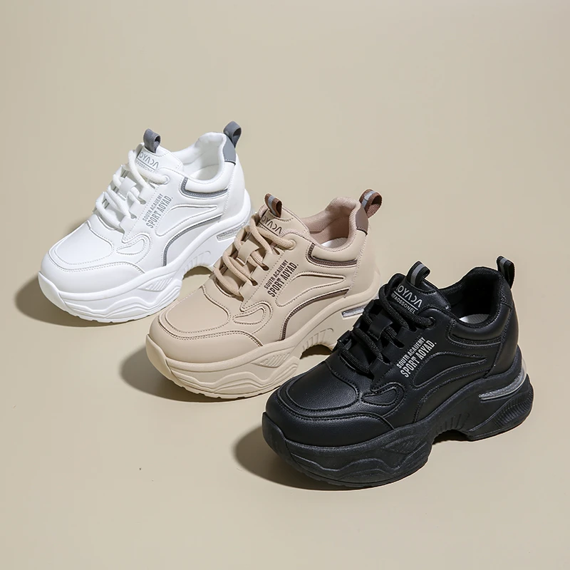 小个子内增高运动老爹鞋轻便舒适老爹鞋女款鞋子女款爆款2025新款