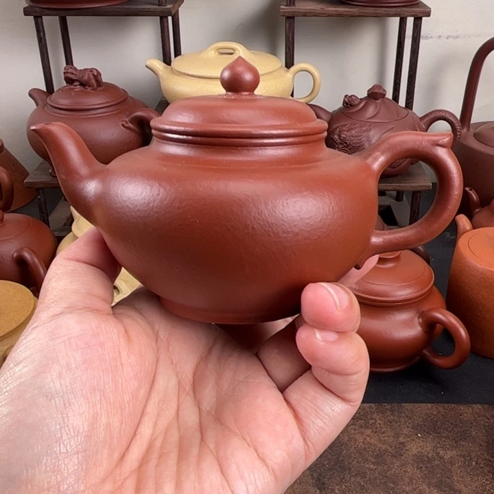 茶壶紫砂全手工微瑕180cc