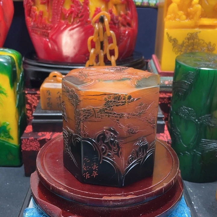 印石寿山石篆刻印章引首章闲章姓名章生日礼物