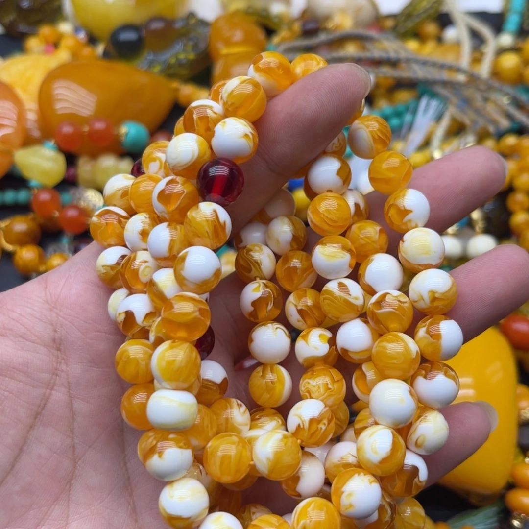 10mm金妖白手串手串