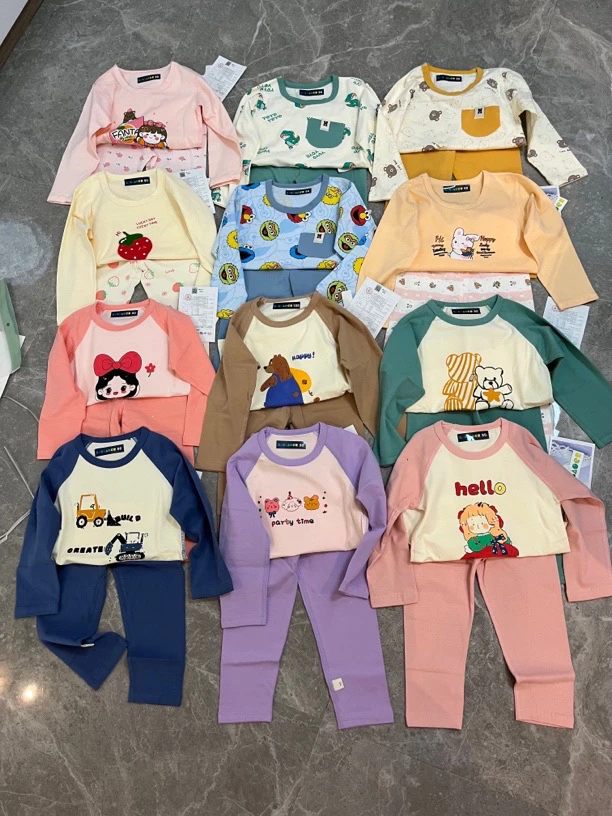 001-100号，儿童内衣套装