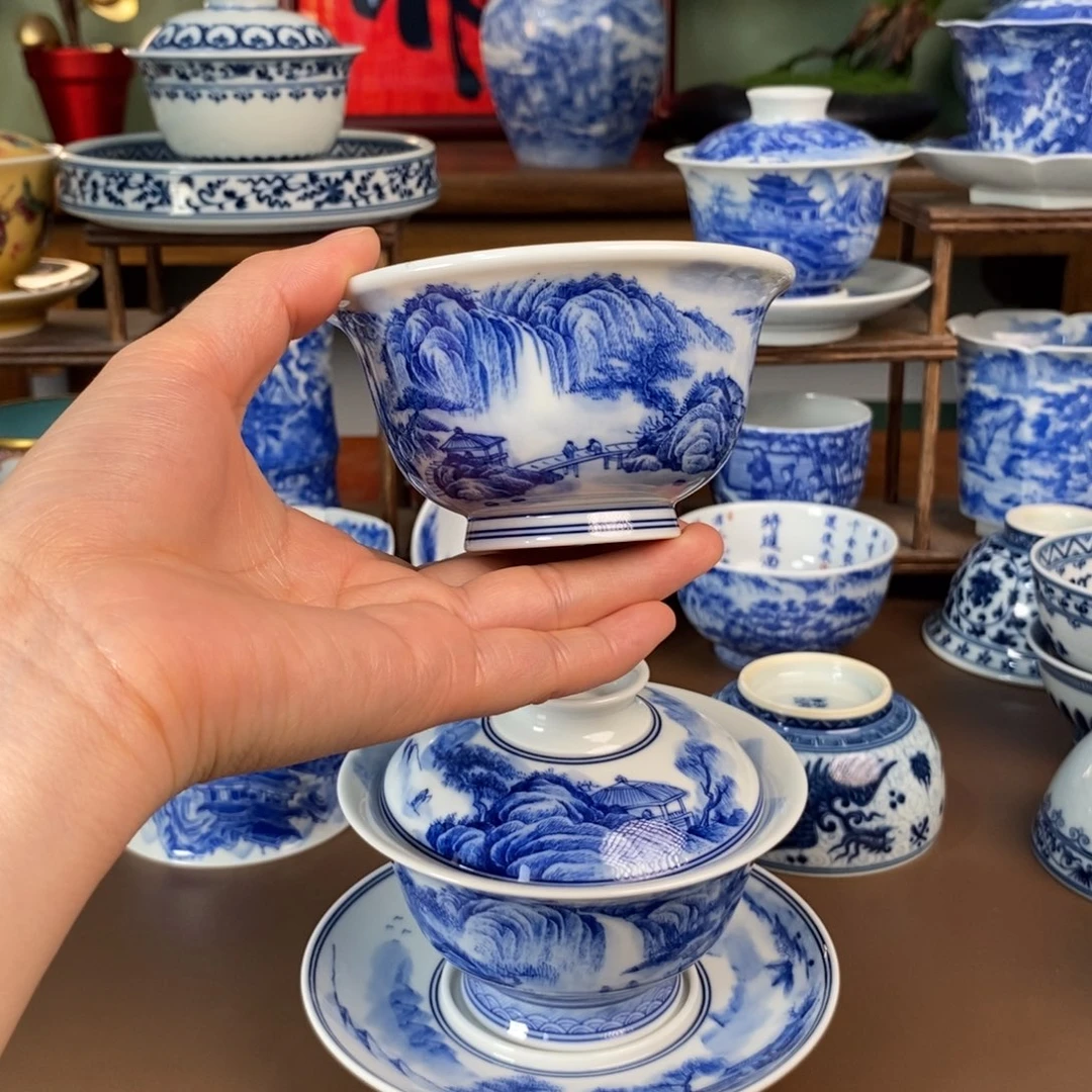 杯景德镇陶瓷手工手绘